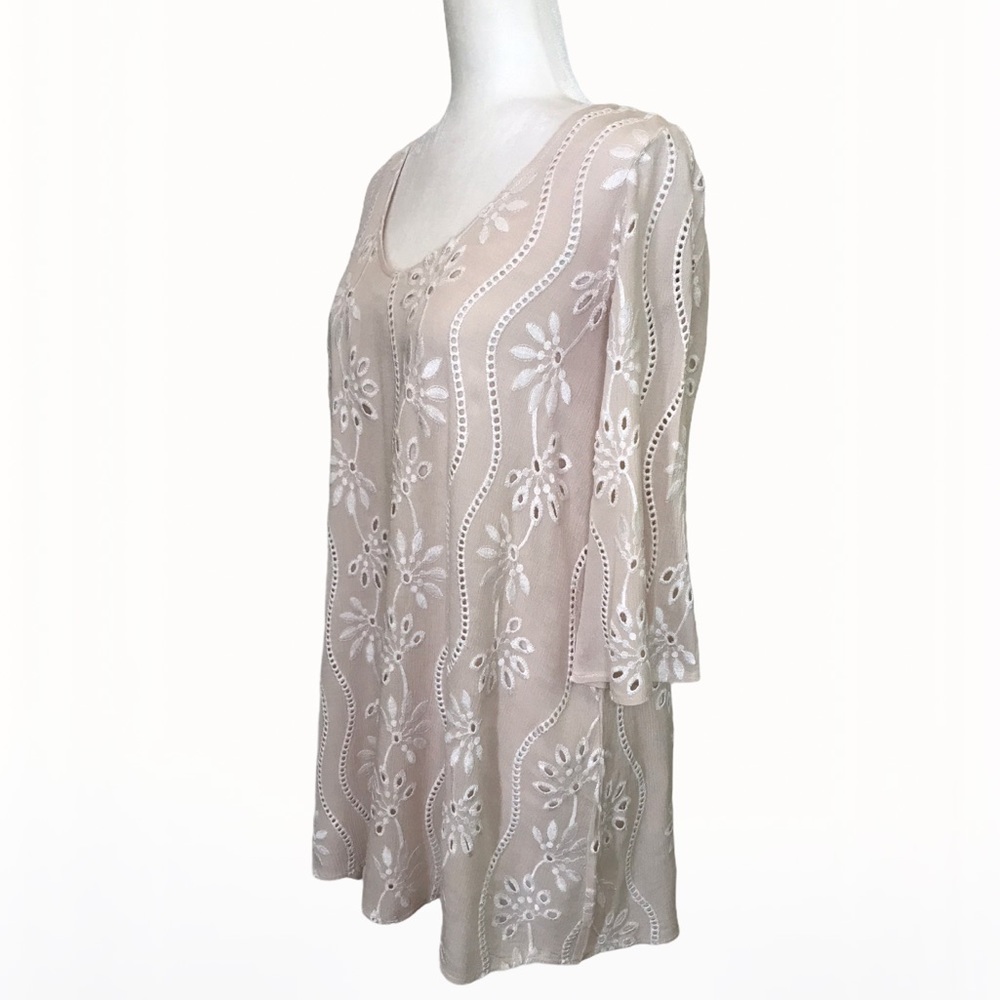 Lulus Floral Embroidered Women’s Blouson-Top - S - Picture 15 of 16